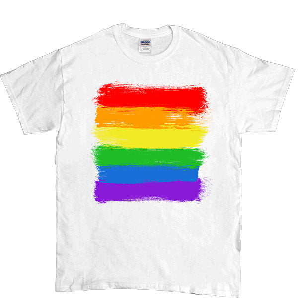 LGBTQIA+ Flag Shirt — Feminist Apparel