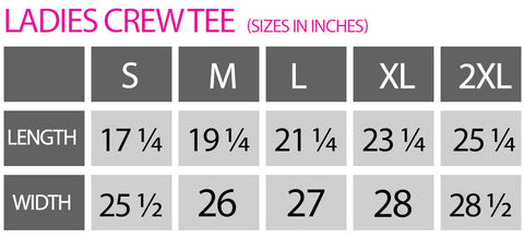 Sizing Chart — Feminist Apparel