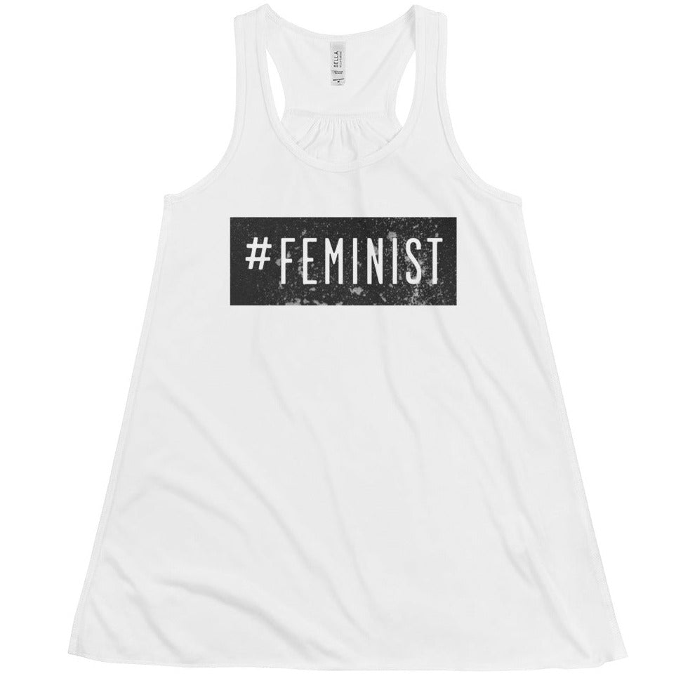 #Feminist -- Women's Tanktop — Feminist Apparel
