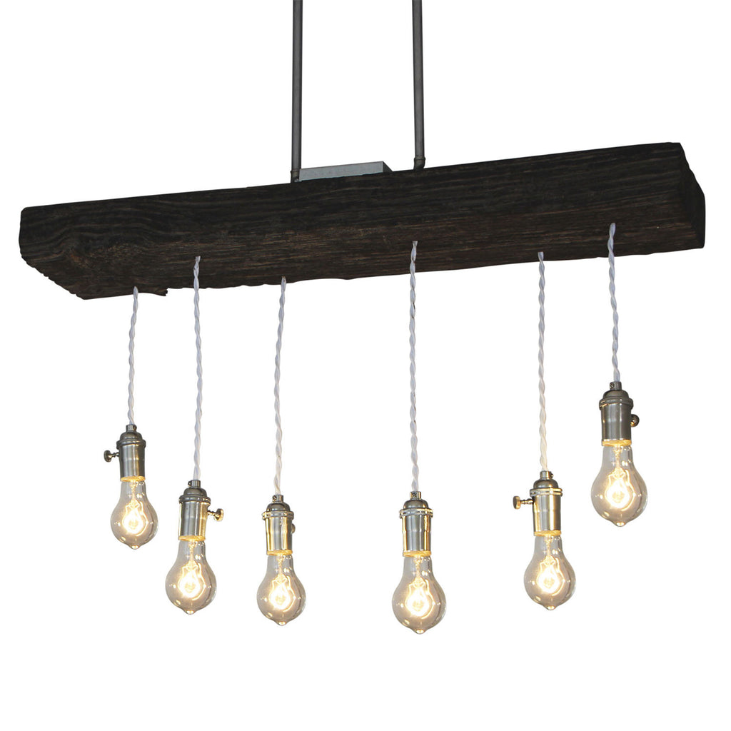 New York City RailRoad Tie Chandelier – Indie Republic Design