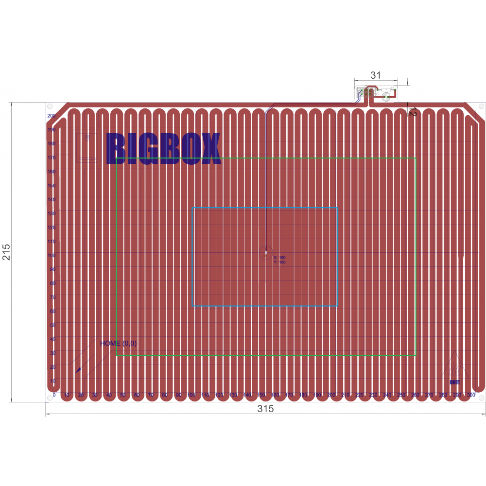 x2 220 ROUND X 3MM THICK PYREX Print Bed Borosilicate Glass 3D