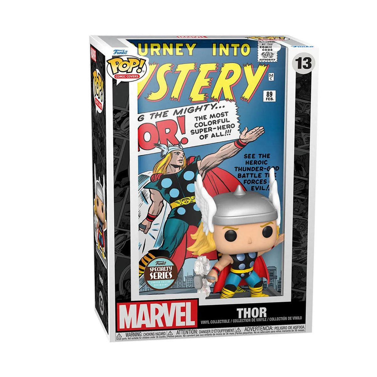Becks stapel dwaas Classic Thor #13 Specialty Series Exclusive Marvel Funko POP! Comic Co
