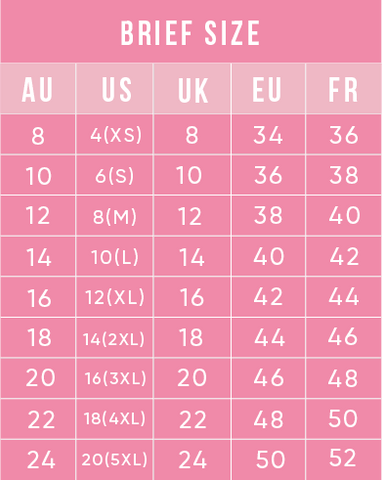 American (US) Bra Sizes in Inches and Centimeters