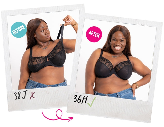 Anneka’s Bra Transformation from 38J to 36H