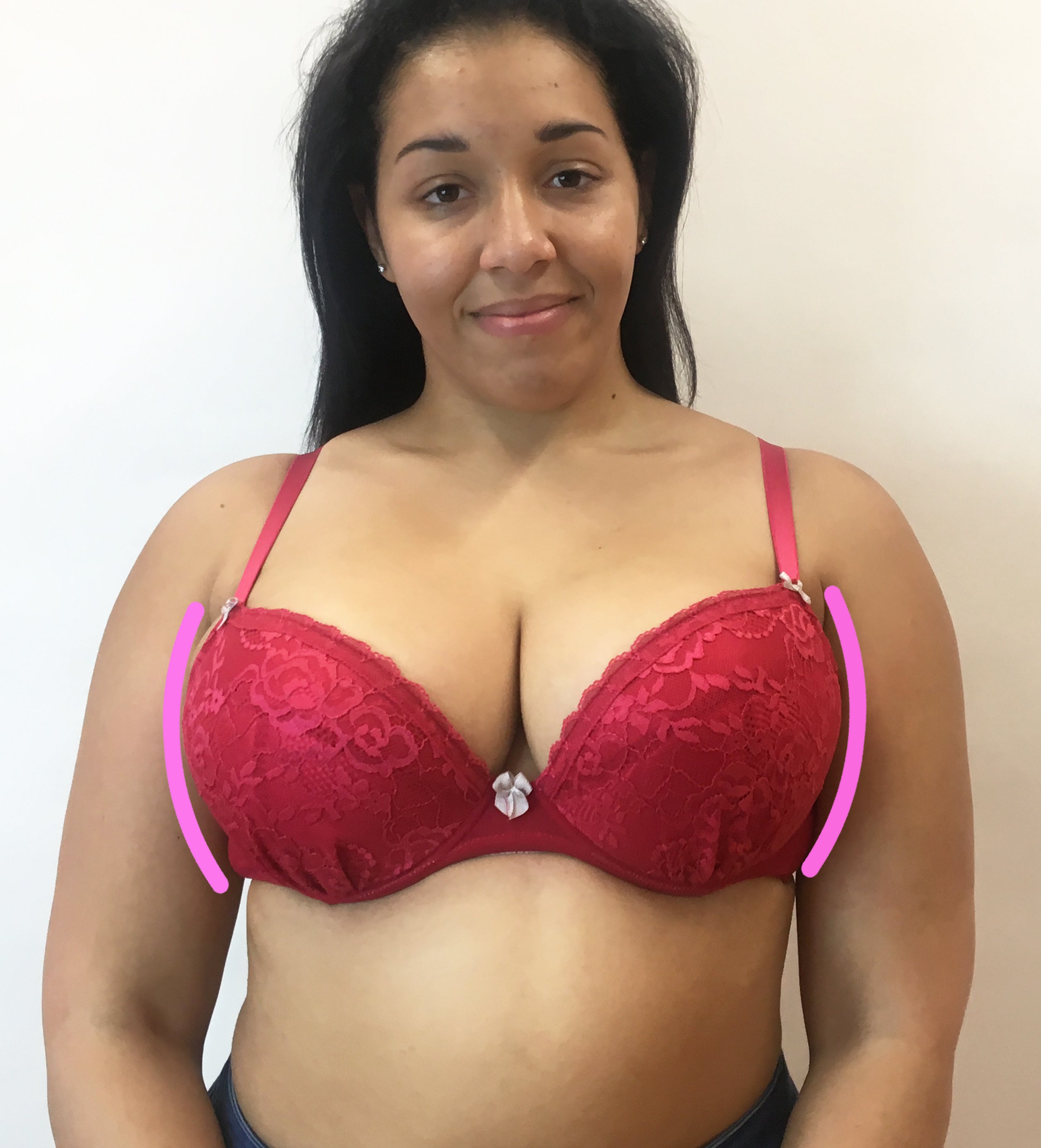 How Wearing A Correctly Fitted Bra Can Make Your Boobs Look Smaller! –  Curvy Kate US