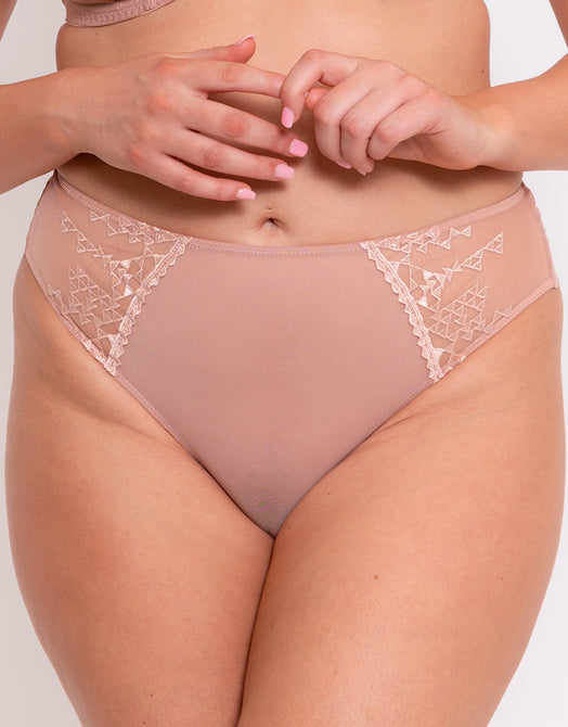 Scantilly Lovers Knot Thong Fig/Latte – Curvy Kate UK