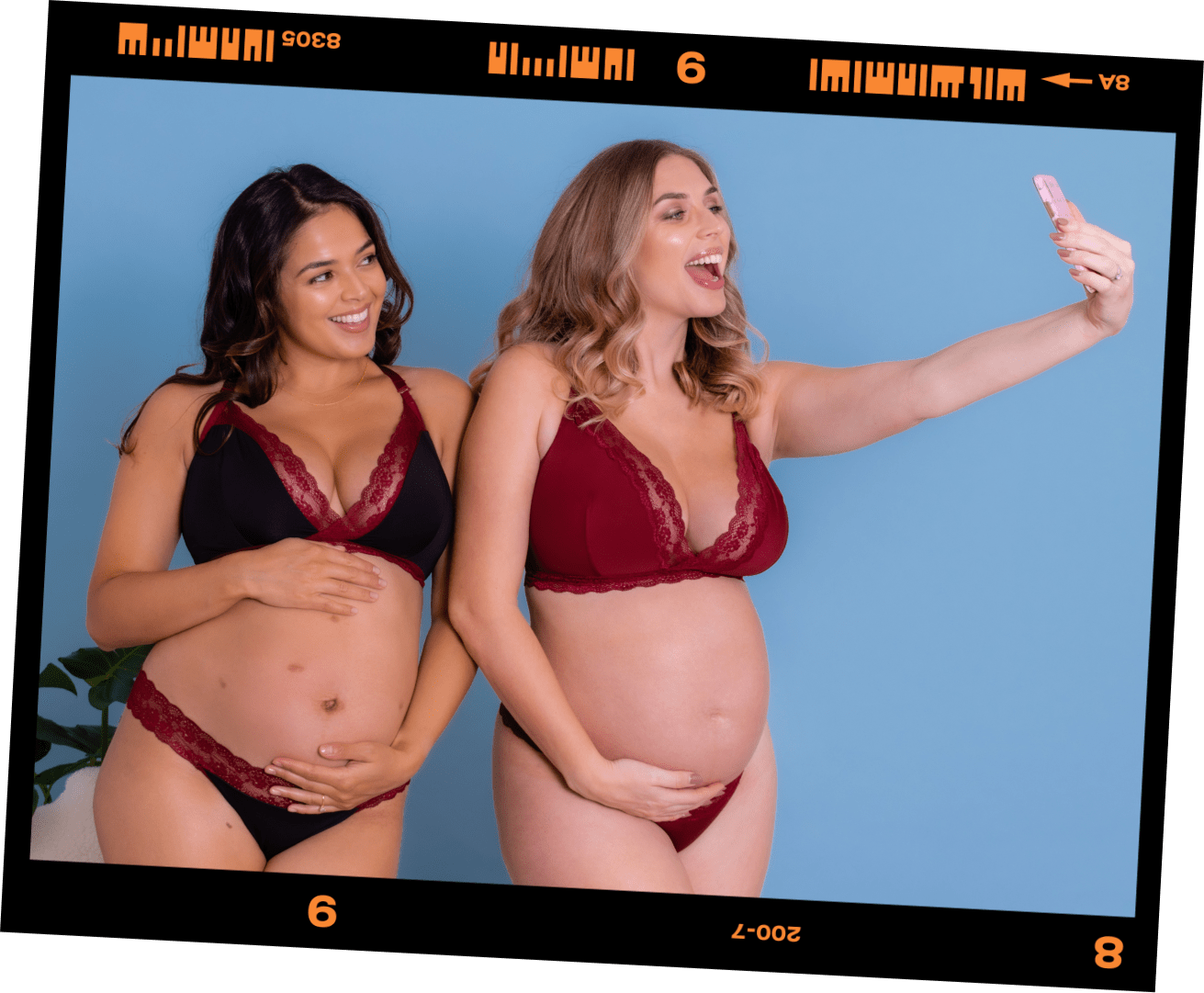 How to feel good during your pregnancy by Curvy Kate Babe - Becky