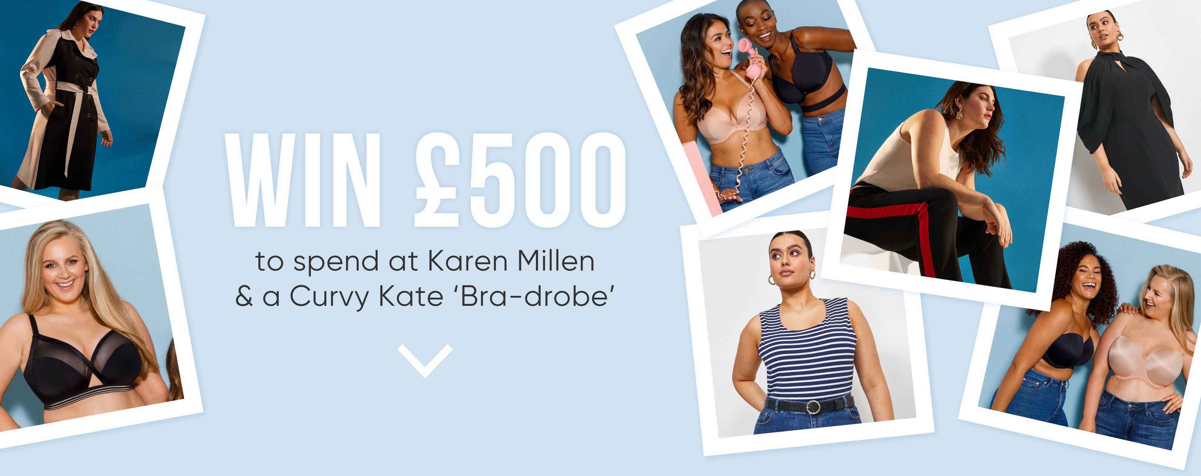 WIN £500 to spend at Karen Millen & a Curvy Kate 'Bra-drobe'