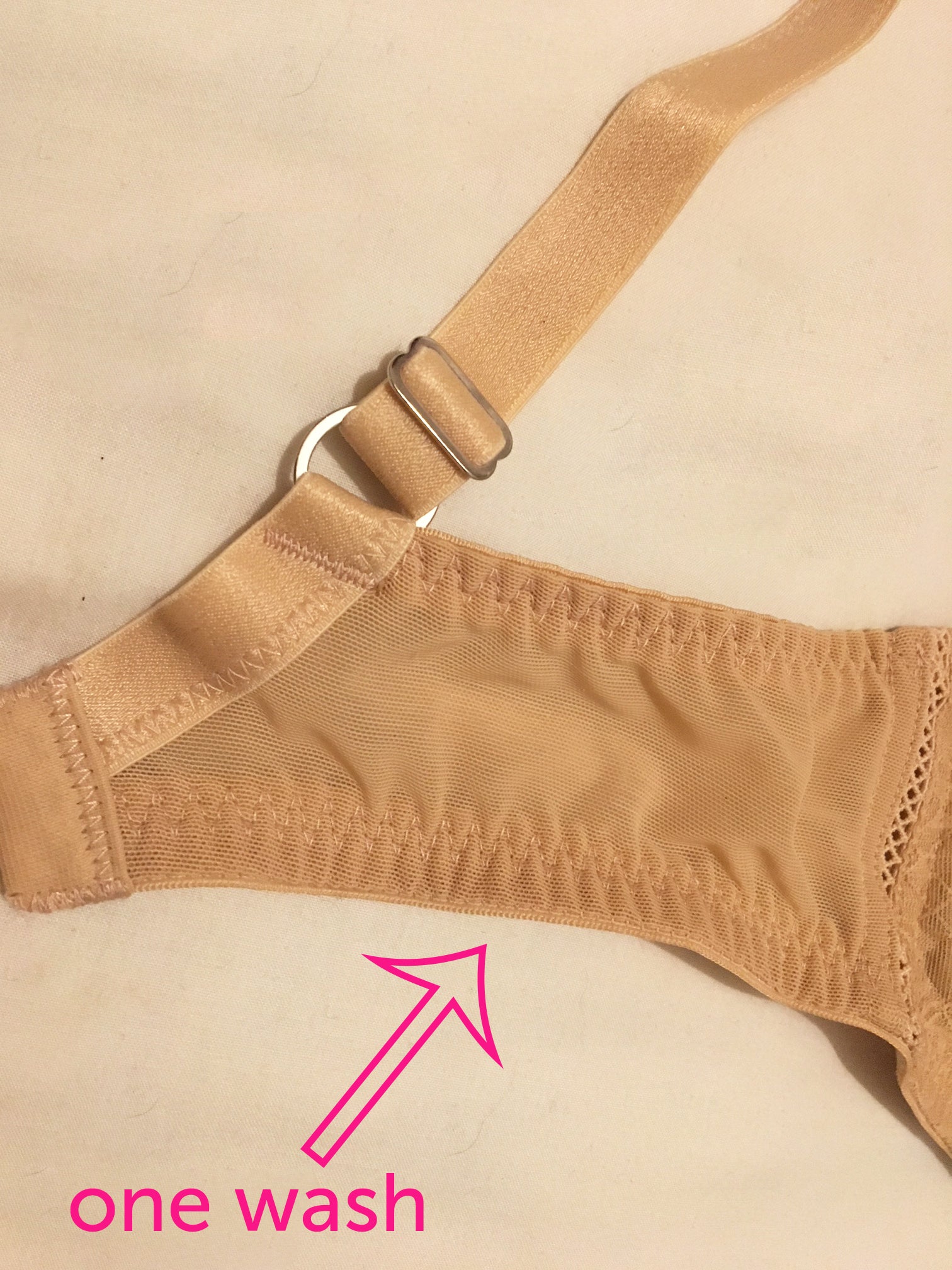 You might think twice about washing your bra