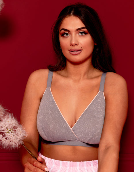 Greta Natural Cotton Balconette Bra