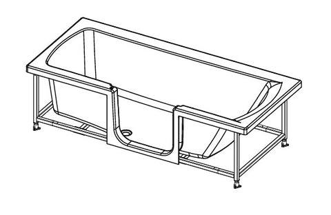 Schema vasca con porta