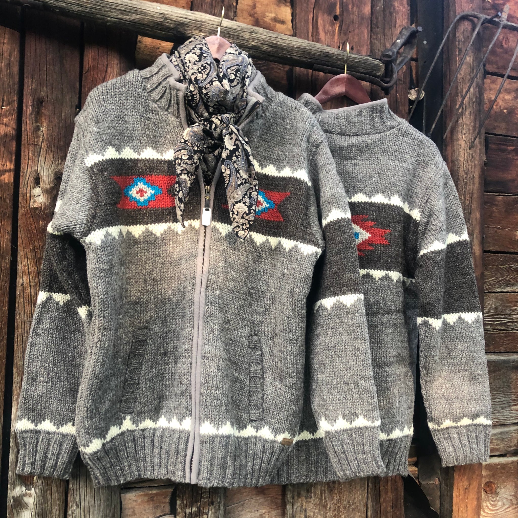 Navajo Knit Sweater Jacket {Men's} – Woolies Quality Clothiers