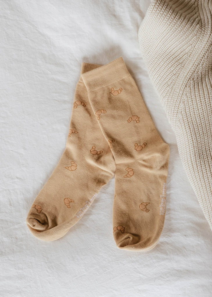 Les Petits Bas - Croissant Comfy Socks Warm Women by Mimi & August