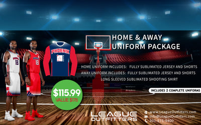 Basketball Team Uniform Packages