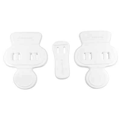 ADAMS USA 3Piece Reinforced Slotted Hip & Tailbone Football Pad Set White