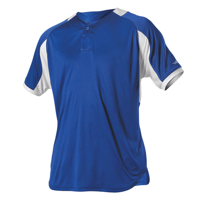  Henley 2-Button Basic Custom Baseball Jersey Adult Small in Royal  Blue & White : Sports & Outdoors