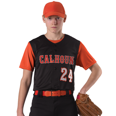 League Outfitters Custom Elite Sublimated Full Button Softball Jerseys