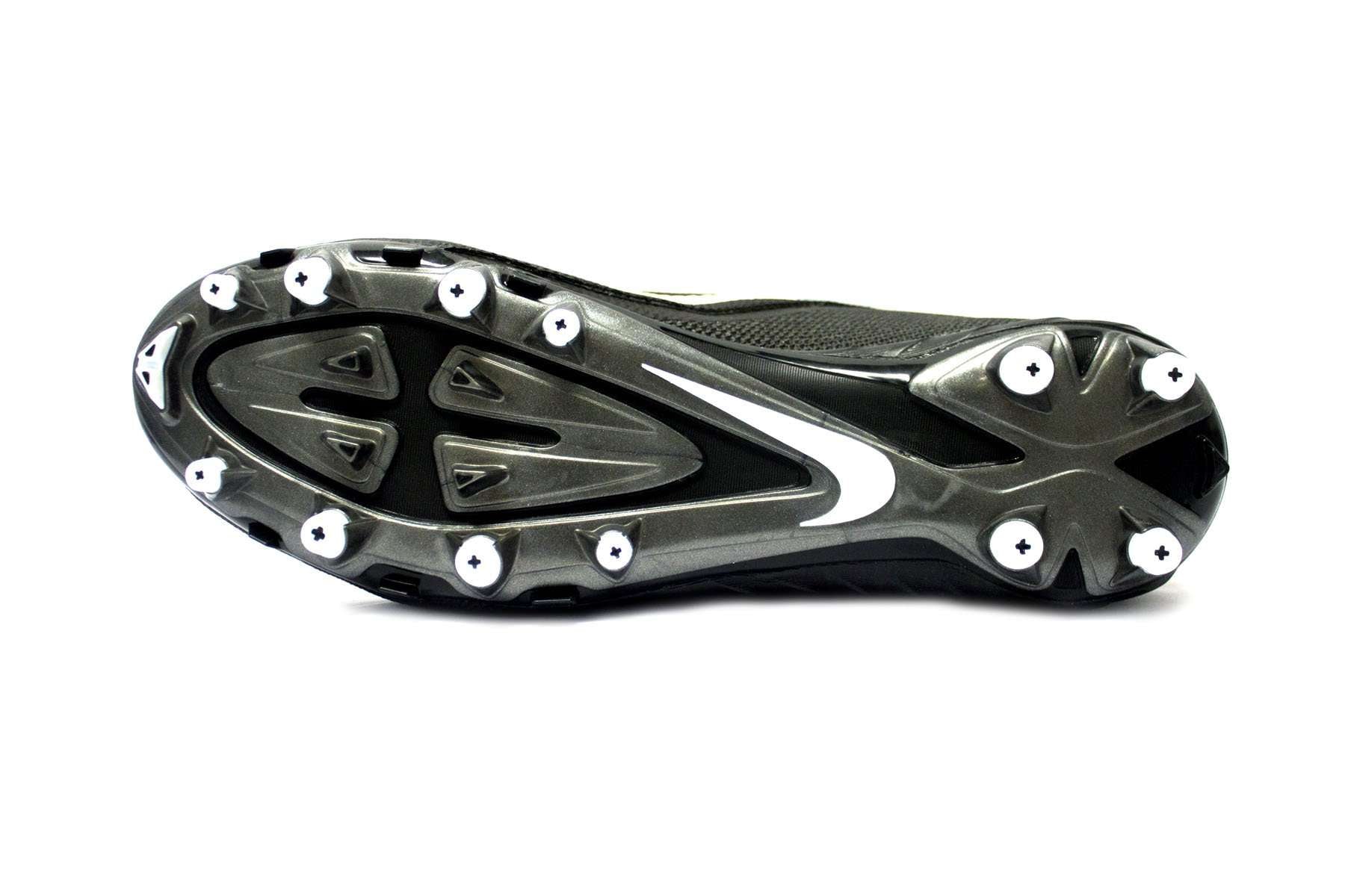 bottom of a football cleat