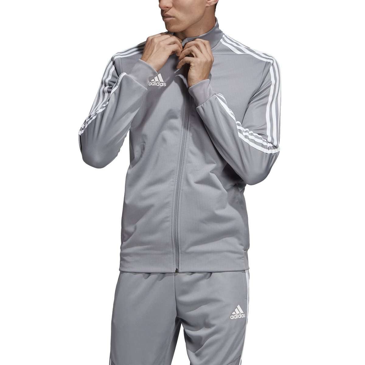 adidas sweatsuit grey