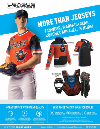 Baseball Uniforms, Packages