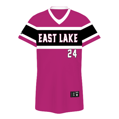 League Outfitters Custom Elite Sublimated Full Button Softball Jerseys