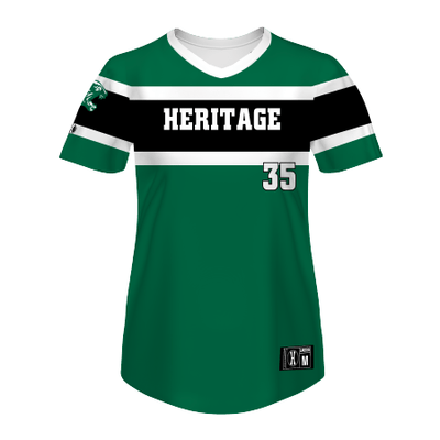 League Outfitters Custom Elite Sublimated Full Button Softball Jerseys