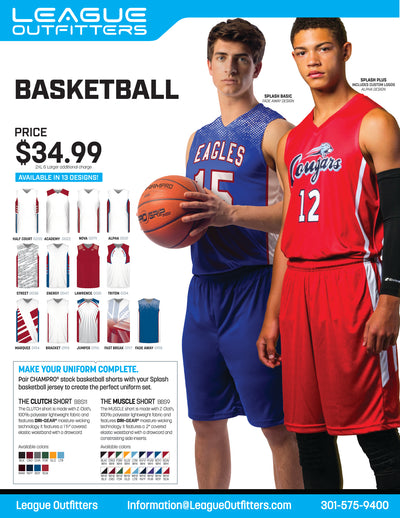 Basketball Beauties Blue, Red, White Custom Basketball Uniforms, Jerseys,  Shorts