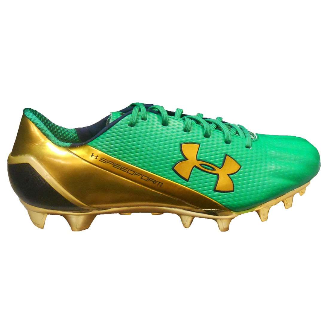 under armour highlight cleats green