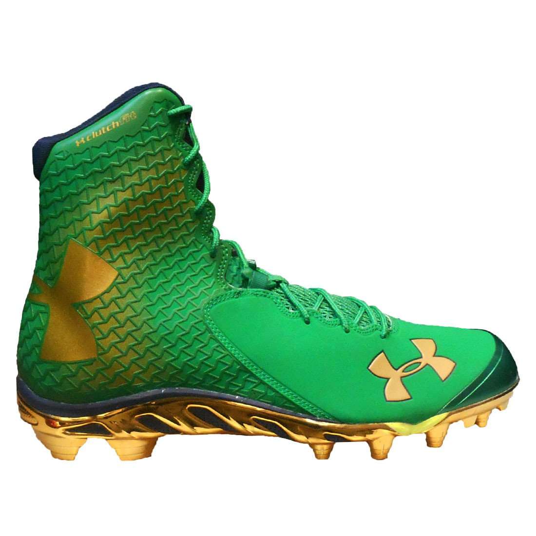 lime green youth football cleats