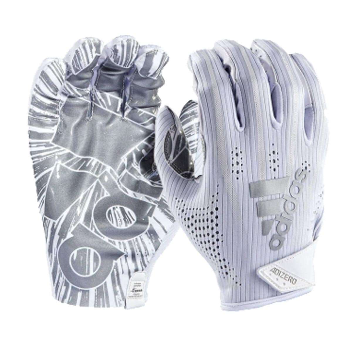 all white adidas football gloves