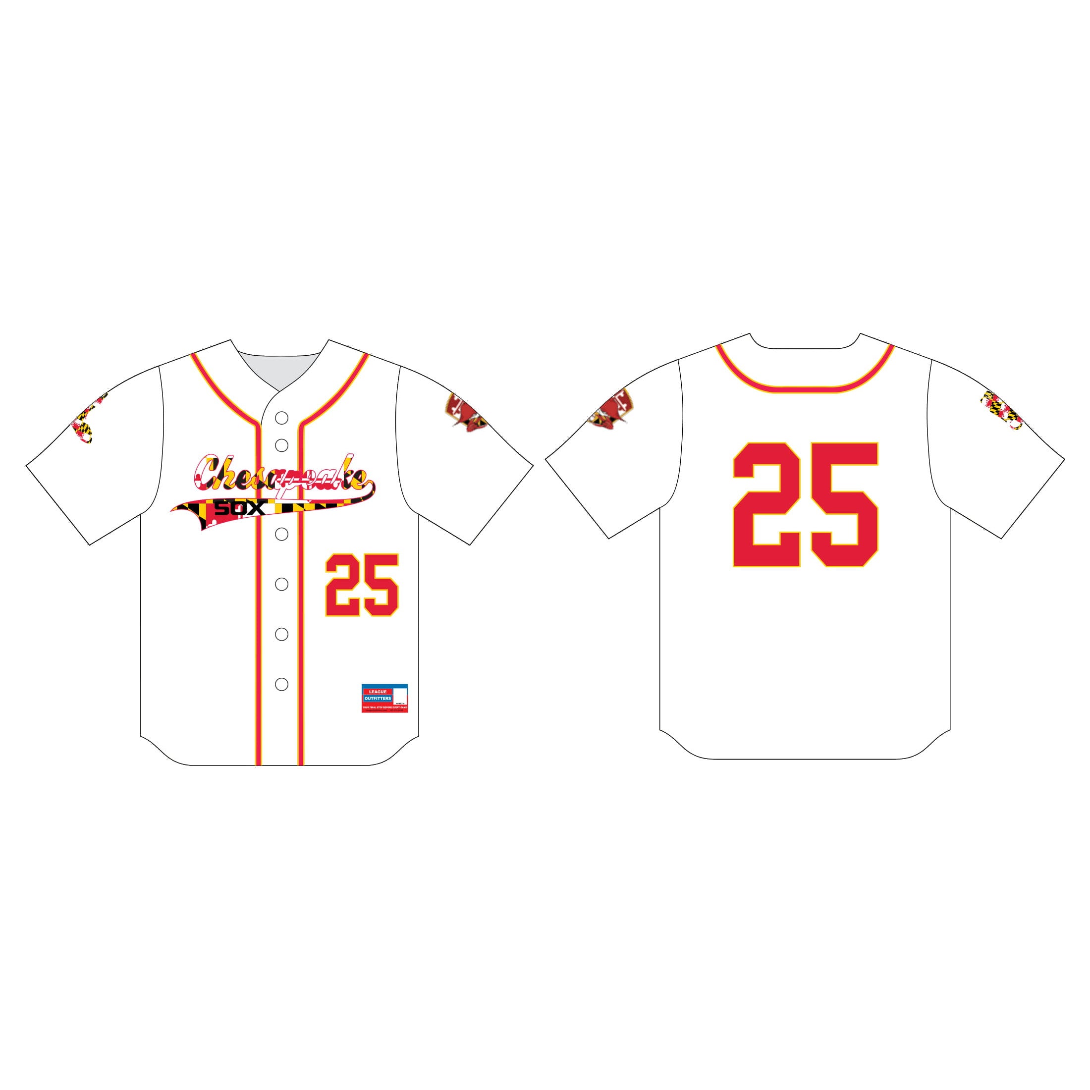 custom tackle twill baseball jerseys