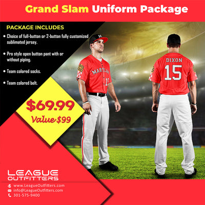 Save On Custom Baseball Uniform Packages For Your Team