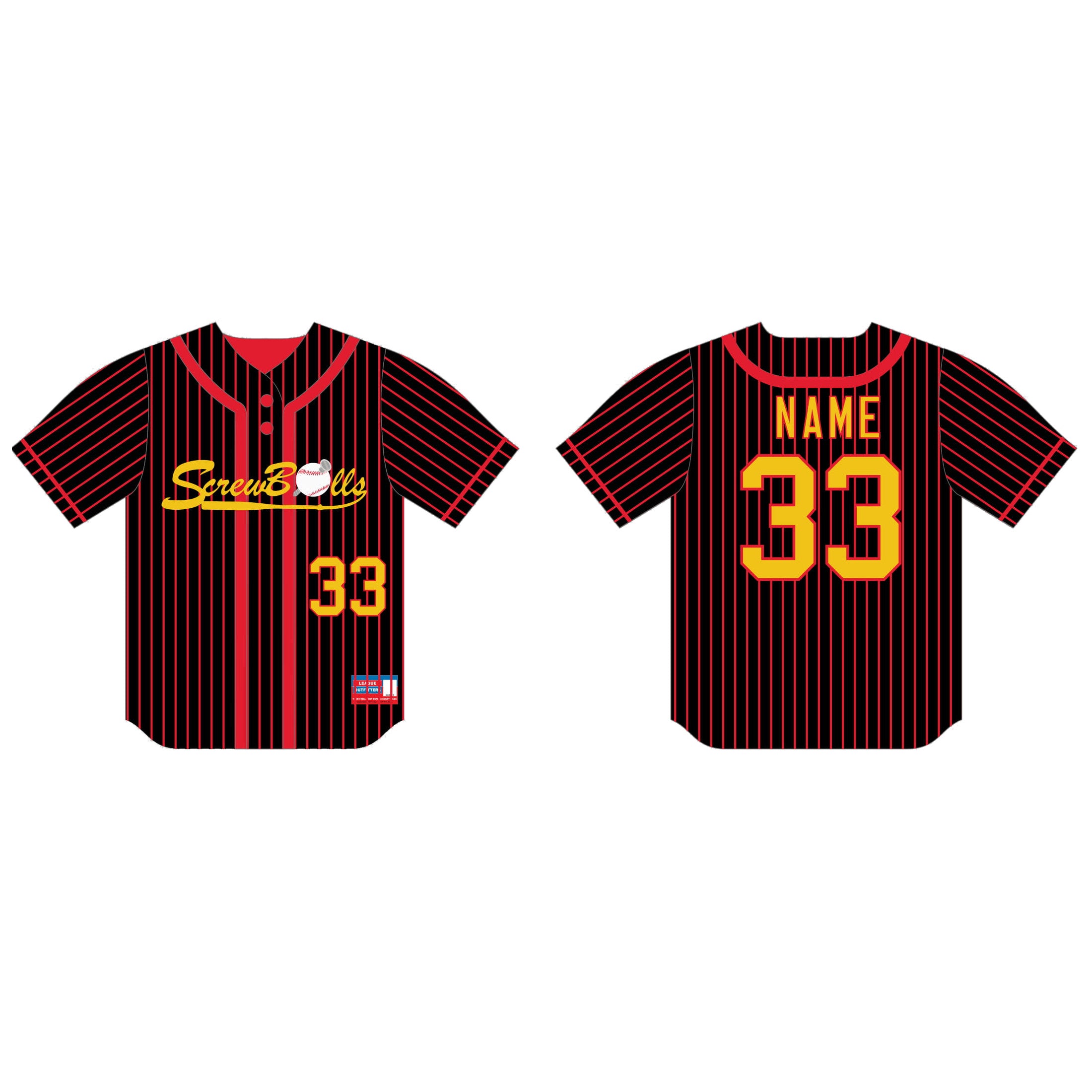 custom tackle twill baseball jerseys