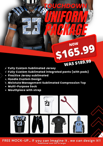 Battle Sports Custom Alpha Football Uniform Package