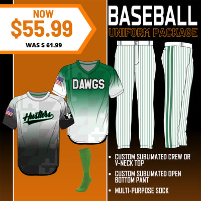 Custom Adult and Youth Baseball Team Packages and Promotions