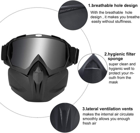 Premium Kâld Waar Windproof Anti-Fog Outdoors Mask