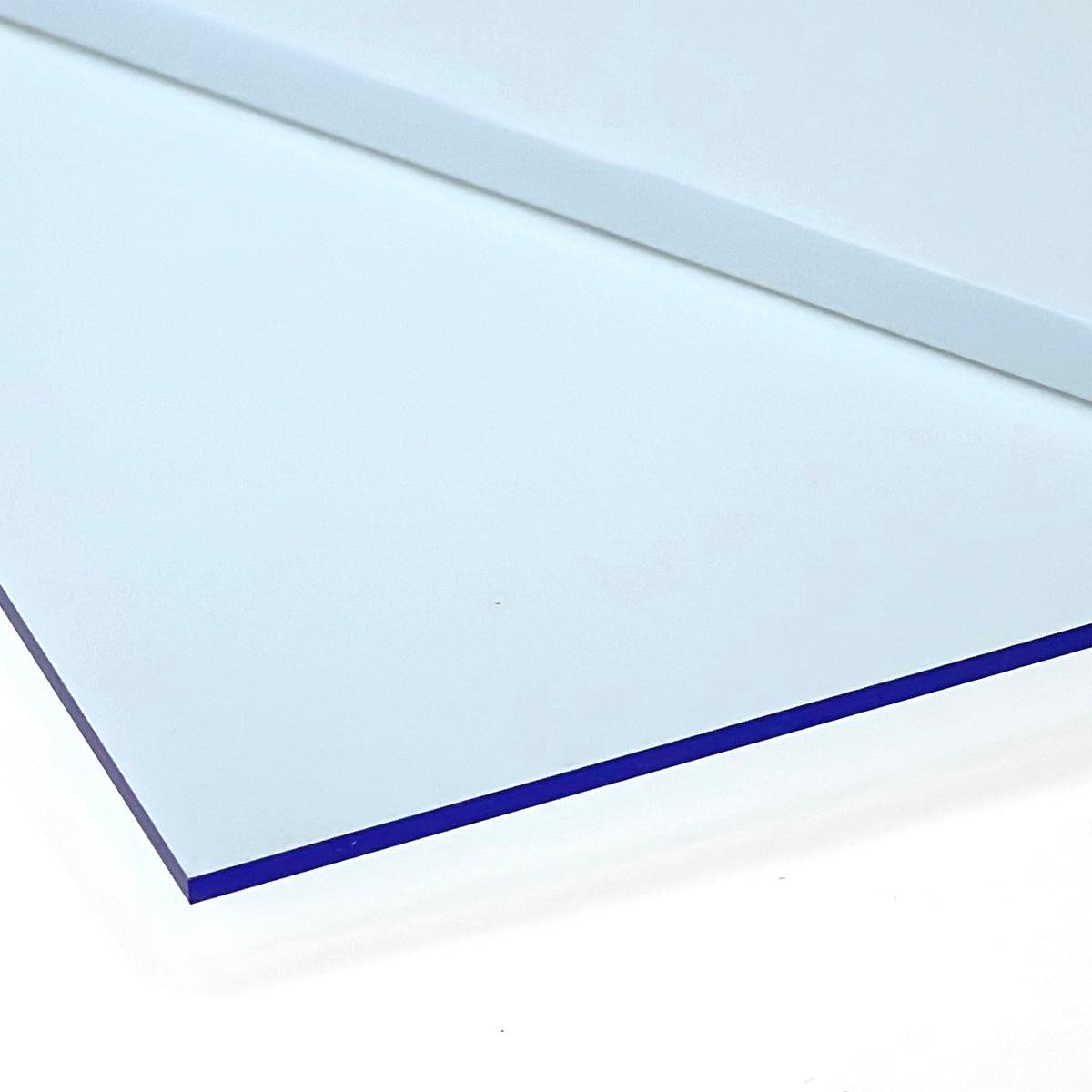 Blue Acrylic with laser cutting only - 300x200mm