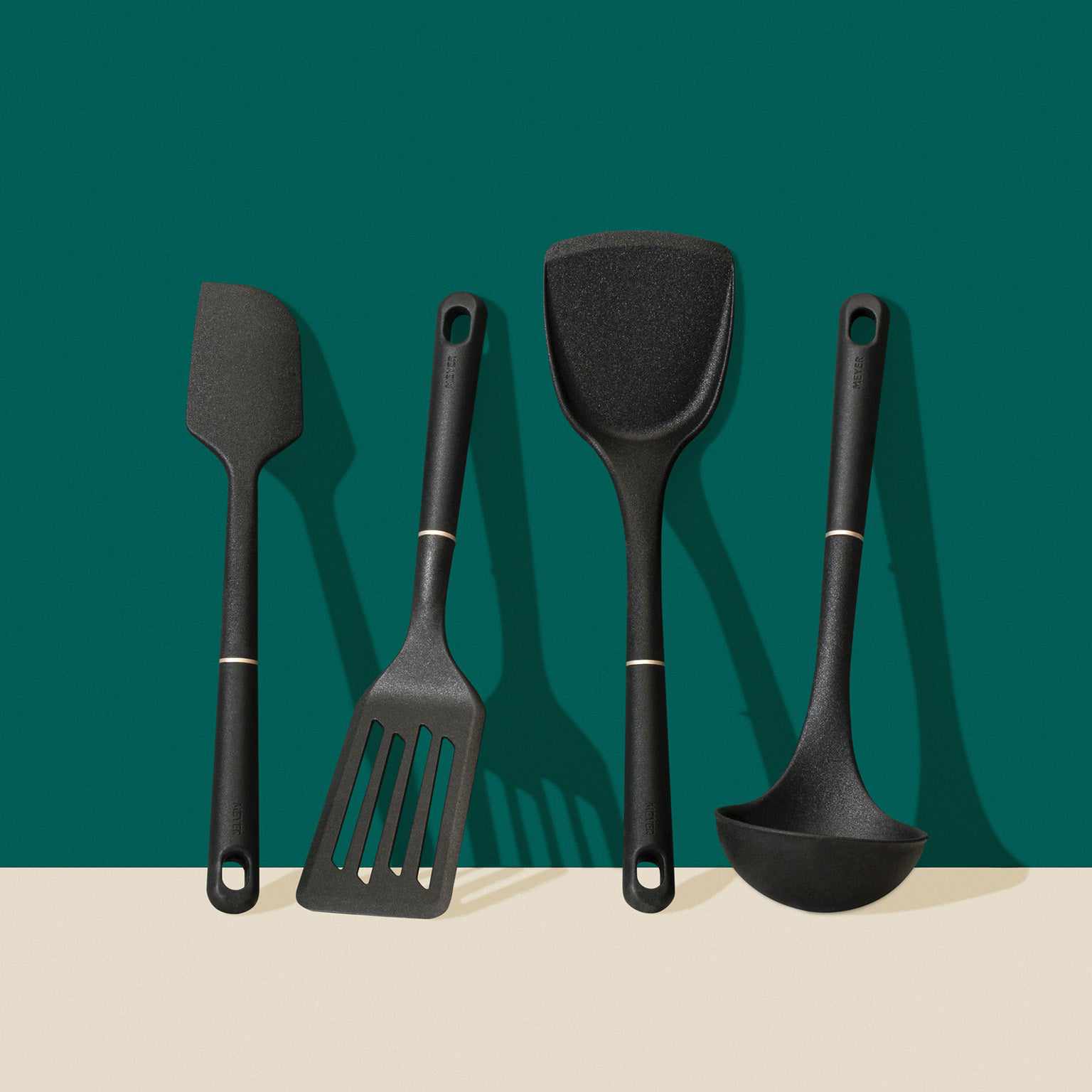 Meyer Accent Collections 6-pc. Kitchen Tool Set, Color: Black