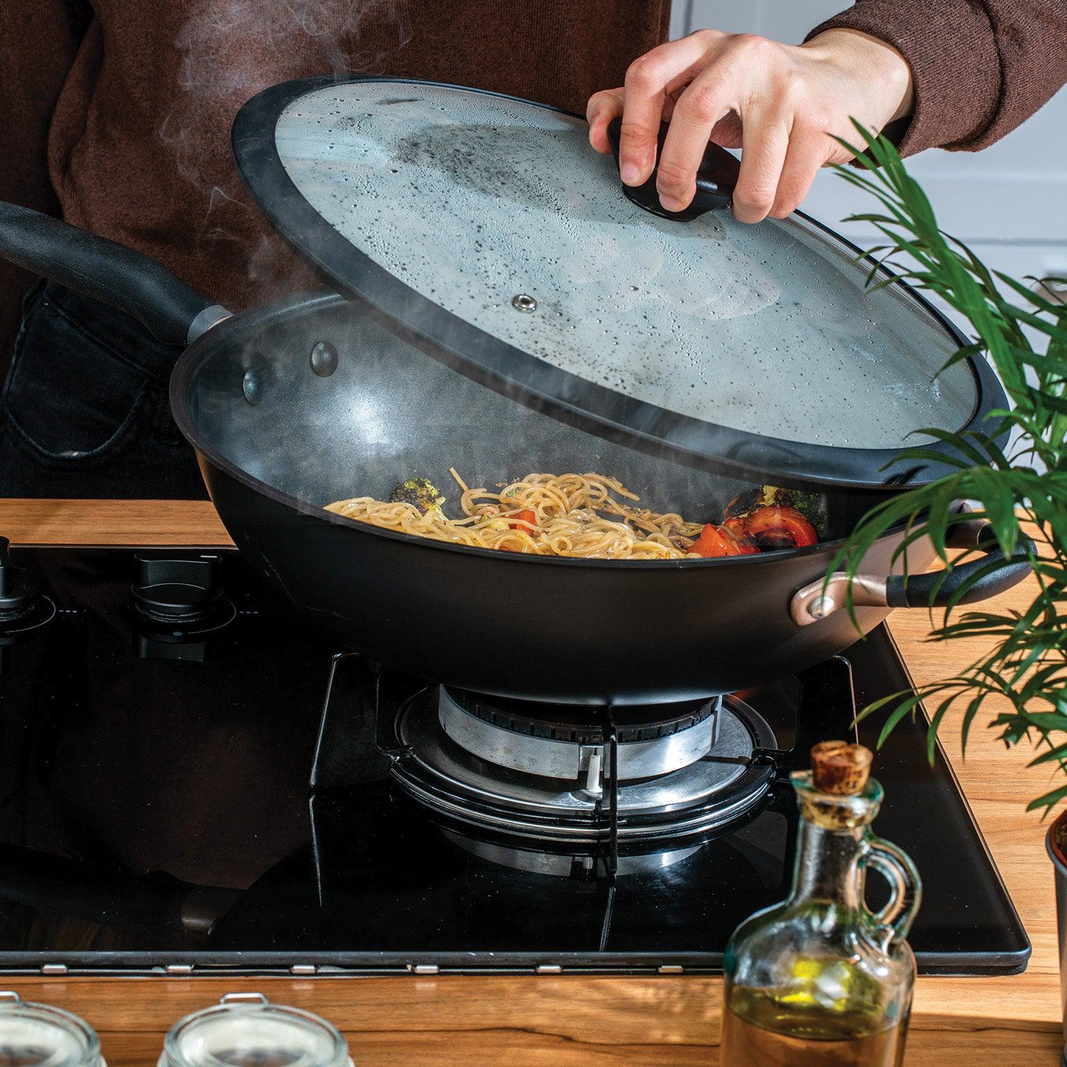 Meyer Accent Series 8 Ultra Durable Nonstick Hard Anodized Induction  Frying Pan Matte Black