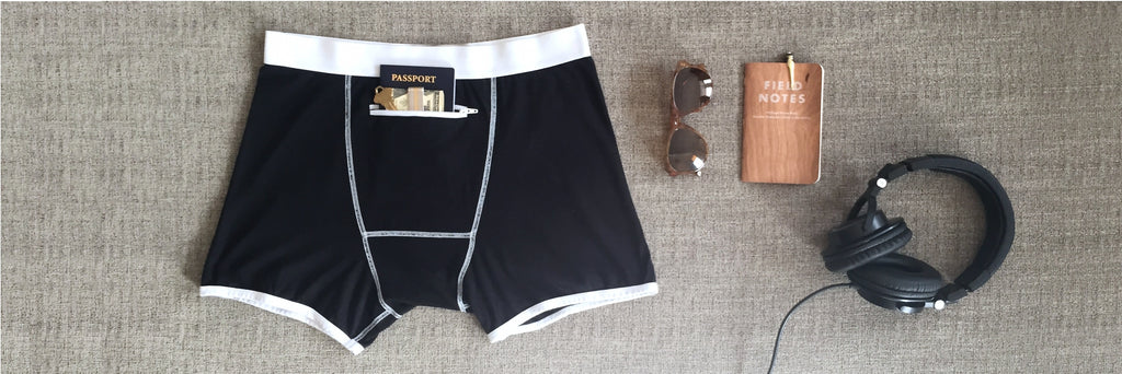 The Ultimate Travel Underwear -- Protect your Passport and