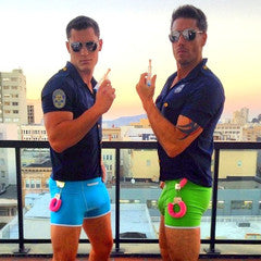 Hot cops rocking Speakesy Briefs