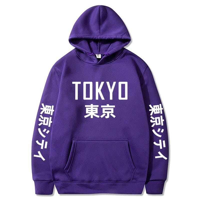 Sudadera con capucha y estampado Kanji de Tokio