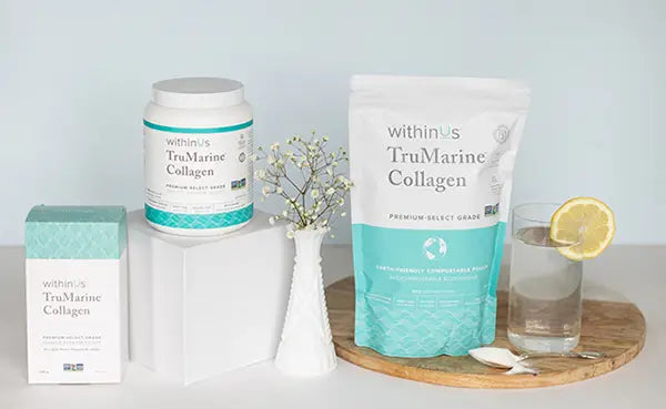 A Display of our Collagen Collection