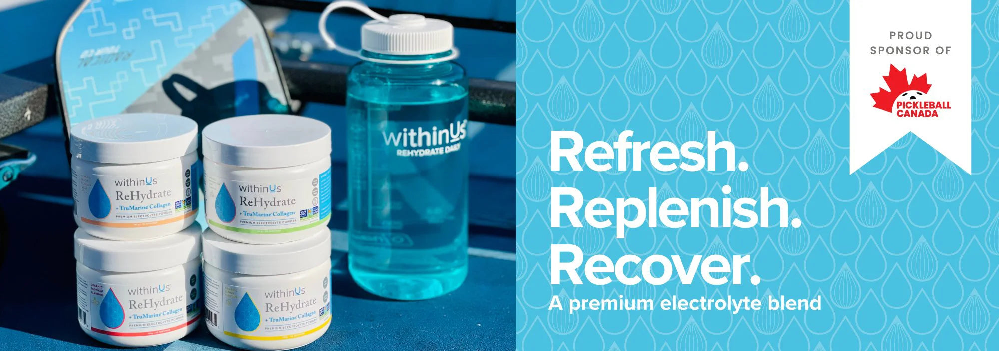 Refresh, Replenish Recover - A Premium Electrolyte Blend