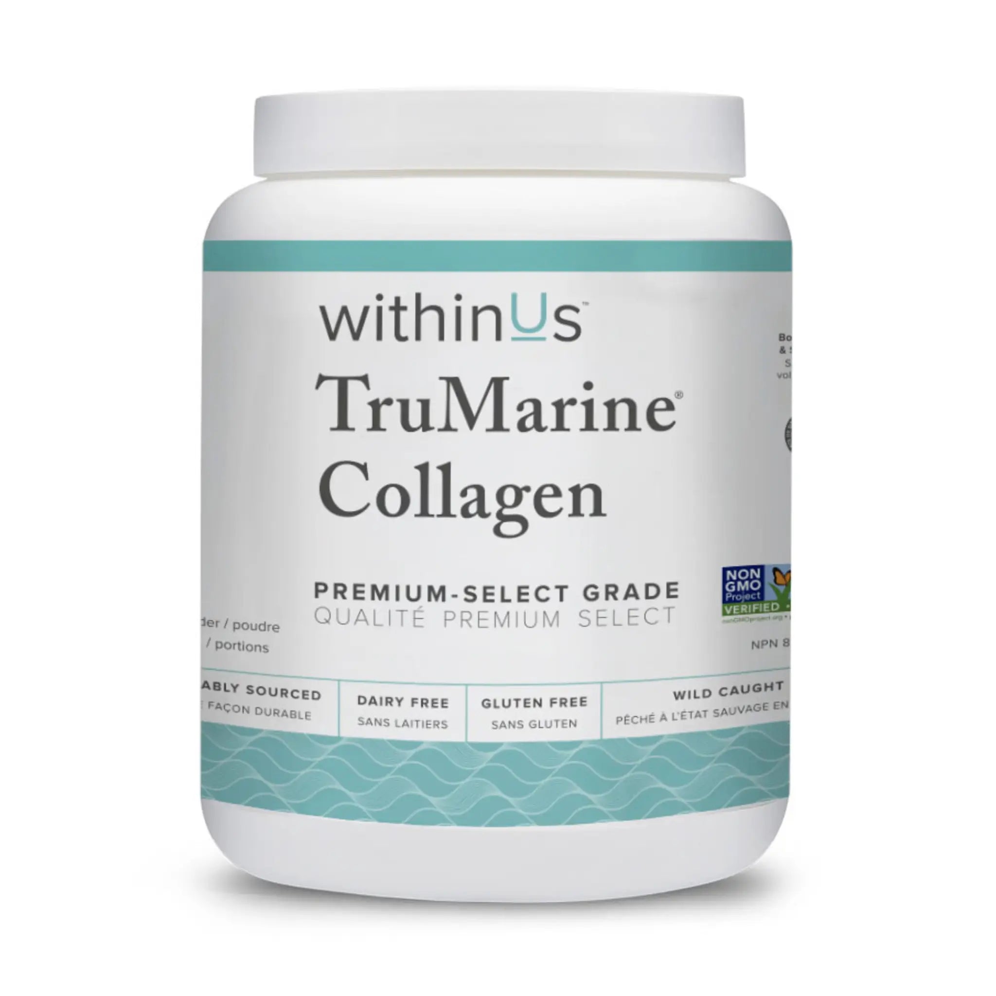 TruMarine® Collagen Jar - 56 Servings - withinUs Natural Health product image