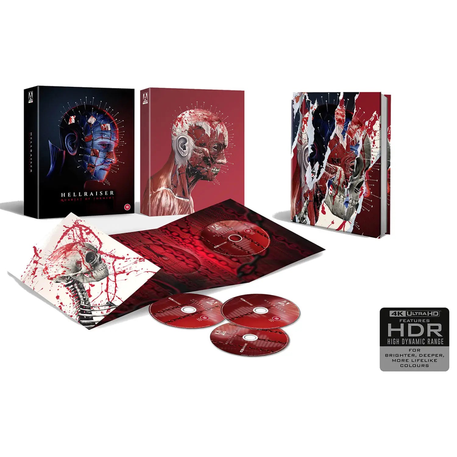 Hellraiser - Quartet of Torment - Limited Edition 4K UHD