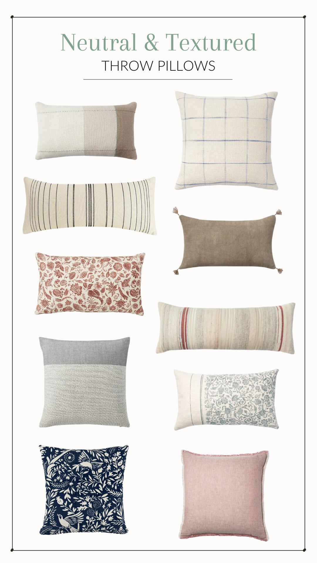 Shop neutral pillows