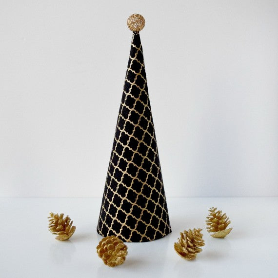 Fabric Christmas Cone