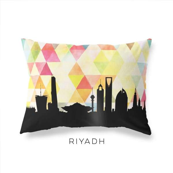 Riyadh, Saudi Arabia geometric skyline | wanderlust gifts and home decor
