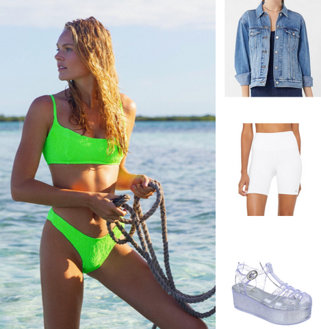 COACHELLA OUTFIT JOJO TOP AND CAYO BOTTOM PEIXOTO BIKINI